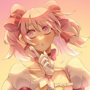 Madoka Kaname from Puella Magi Madoka Magica
