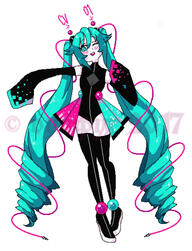 Hatsune Miku from Crypton (Design by me)