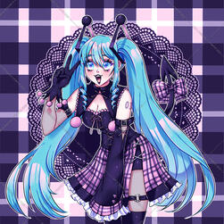 Hatsune Miku from Crypton (Design by me)