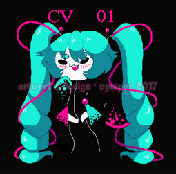 Hatsune Miku from Crypton (Design by me)