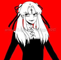 OC: Selena from The Fall of Salutis Town (Outdated design)
