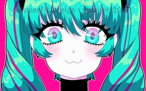 Hatsune Miku from Crypton (Design by me)