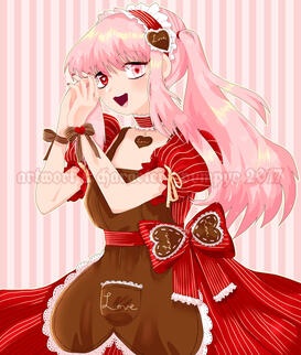 OC: Choco Heart Maid